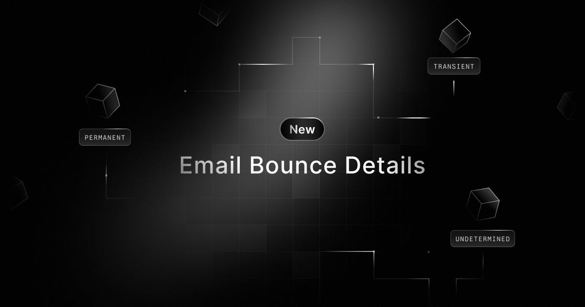 Email Bounce Details
