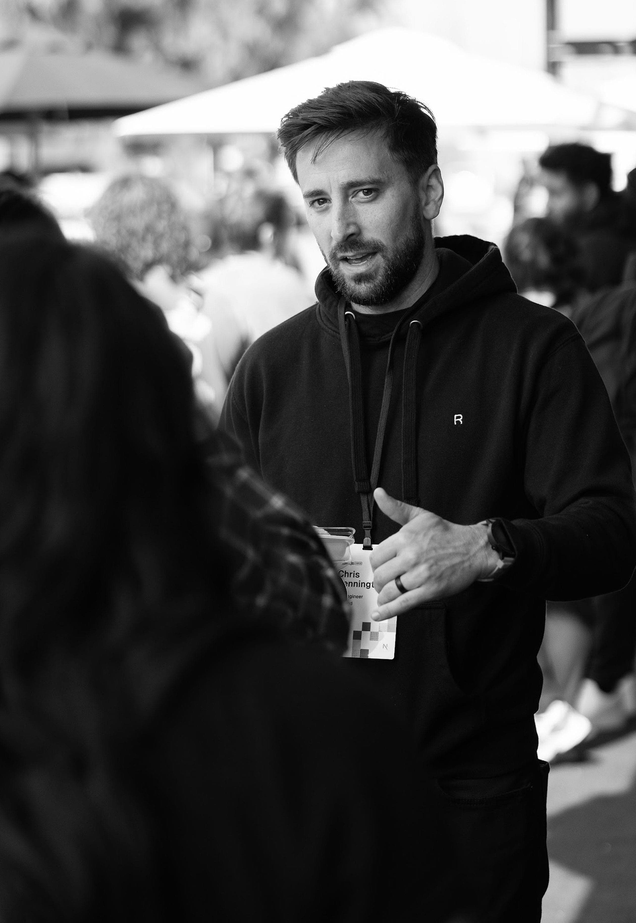 Chris Pennington at Next.js Conf 2025